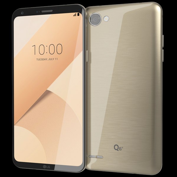 modelo 3d LG Q6 Alpha Terra Gold - TurboSquid 1190087