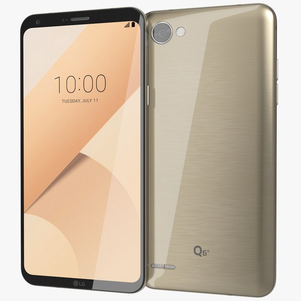 3D realistic lg q6 alpha model