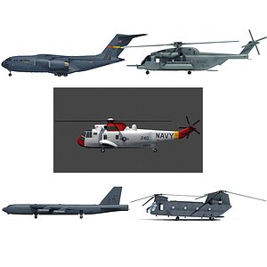 3d sikorsky helicopter