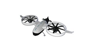 lowpoly gamemodel UAV