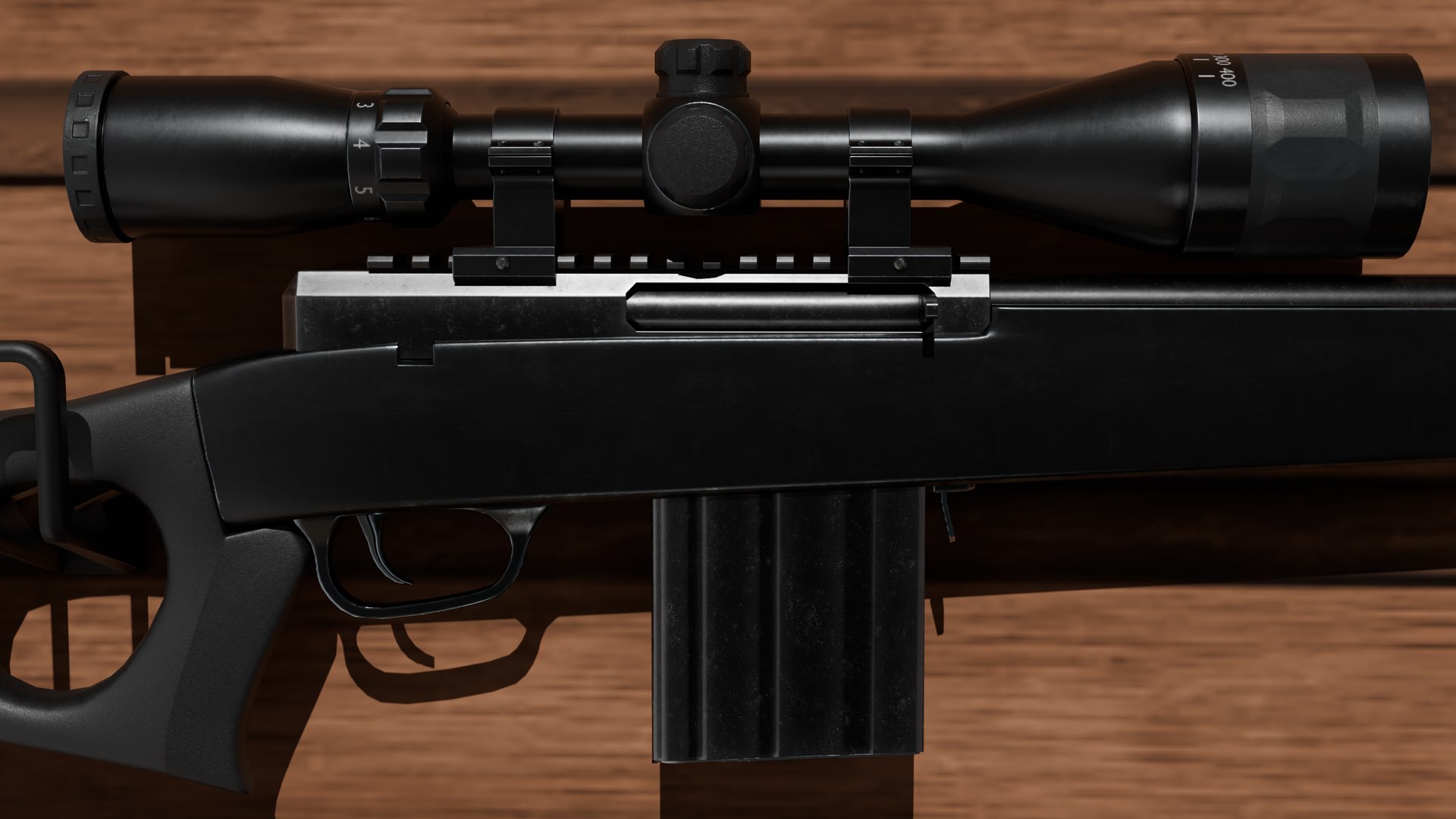 3D Sniper Rifle Model - TurboSquid 2422382