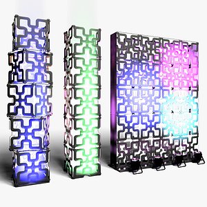 Stage Decor 5 - Modular Wall Column 2