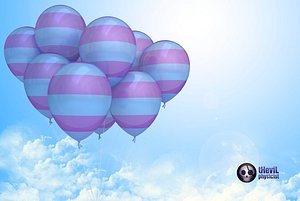 3d model balloon