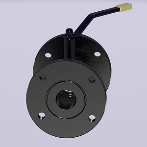 oil valve 3d model