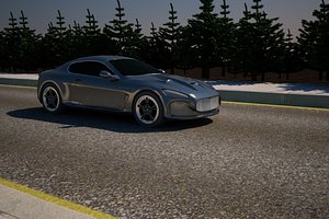 3d car