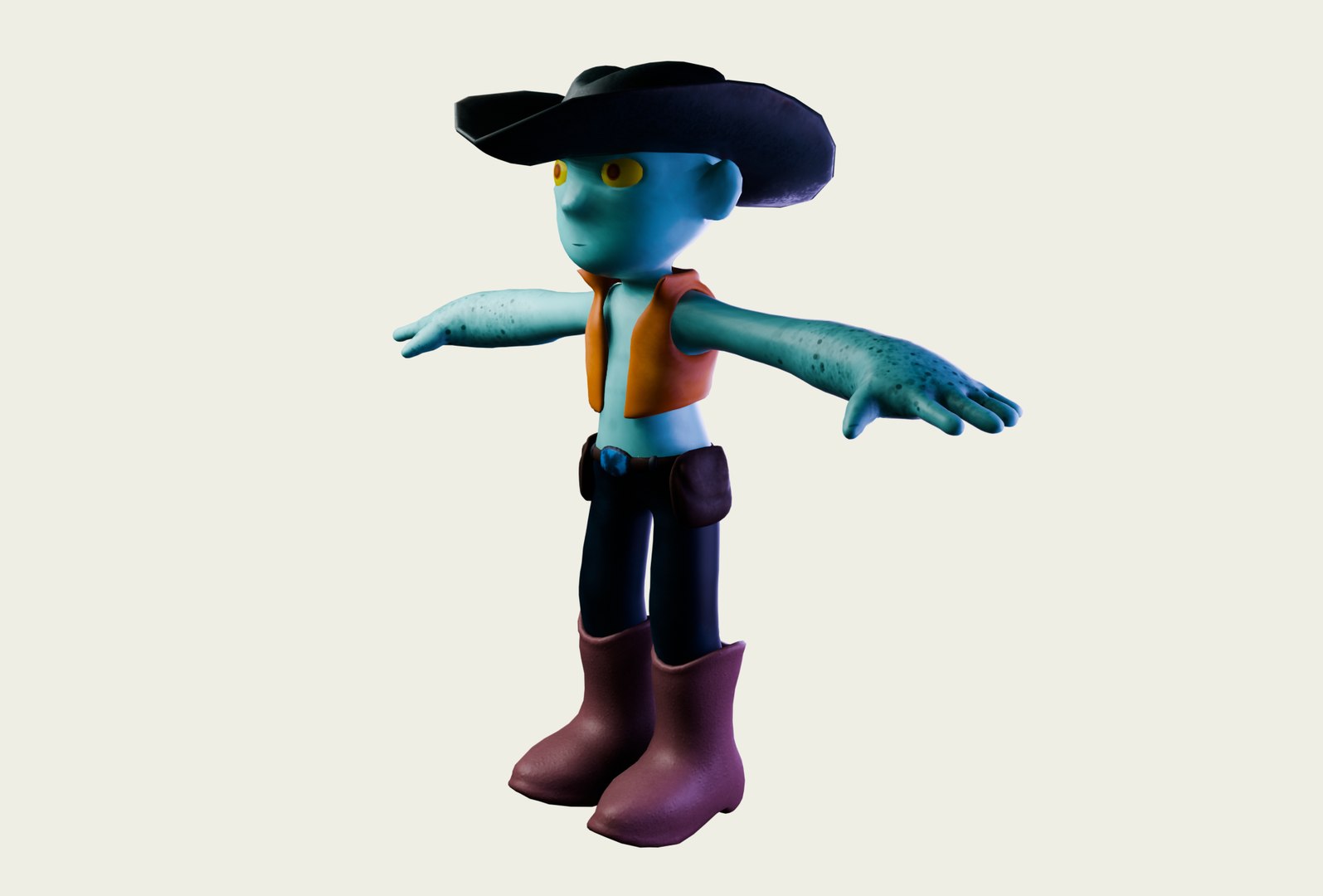 Cartoon Alien cowboy model https://p.turbosquid.com/ts-thumb/2S/Ppuhn5/ub/t2/png/1737038006/1920x1080/fit_q87/eda50db2b312e1b371a962e8a5f3e6fada23792d/t2.jpg
