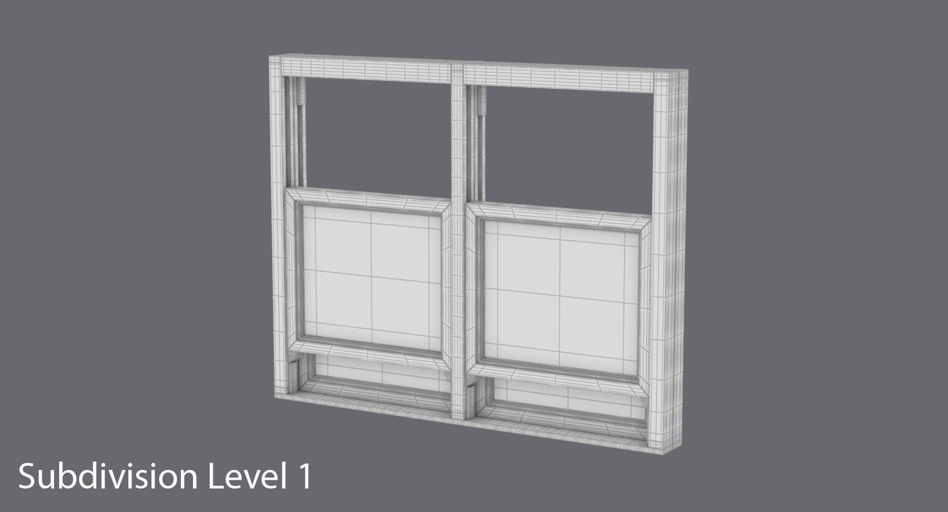Standard-windows---window-5-open 3D Model - TurboSquid 1246403