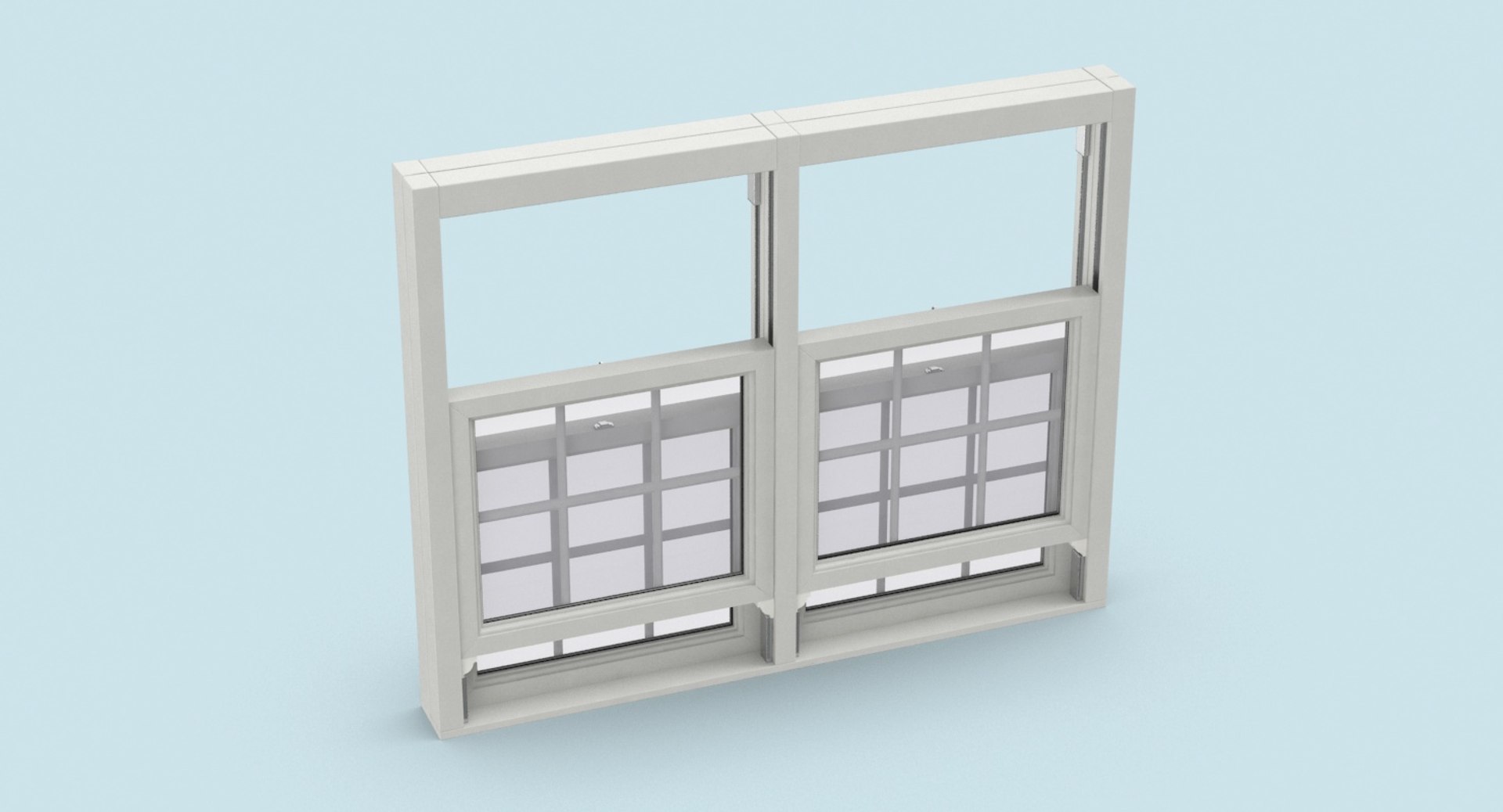 Standard-windows---window-5-open 3D Model - TurboSquid 1246403