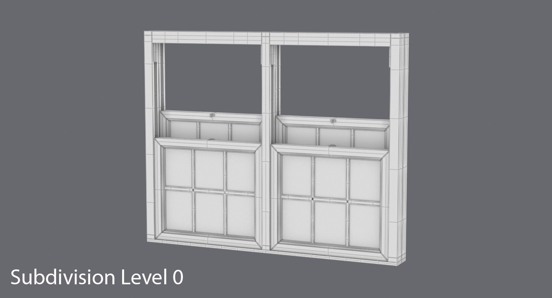 Standard-windows---window-5-open 3D Model - TurboSquid 1246403