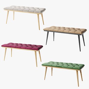 3D 4 Bench Bundle Collection