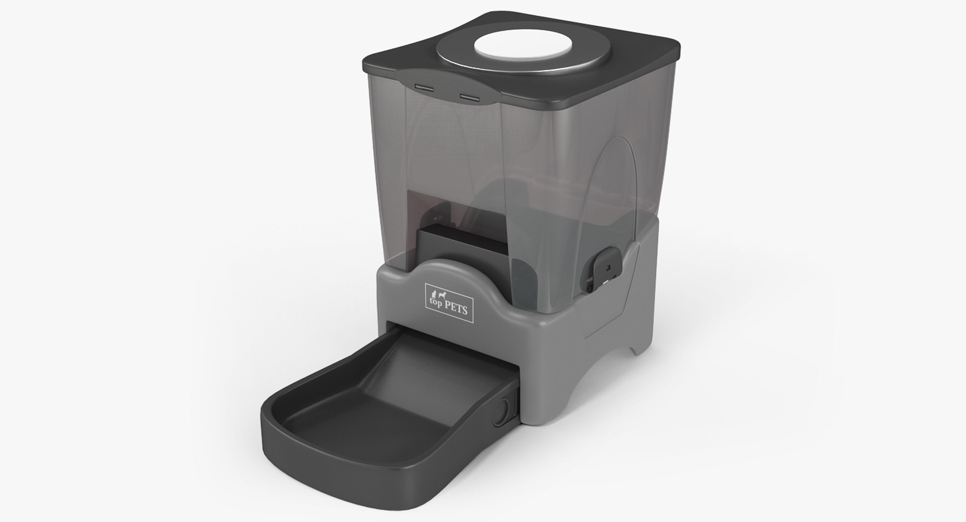 Automatic Pet Feeder topPets 3D model preview