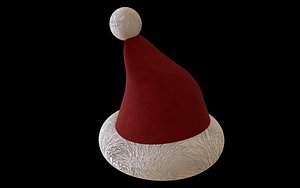 3D christmas hat