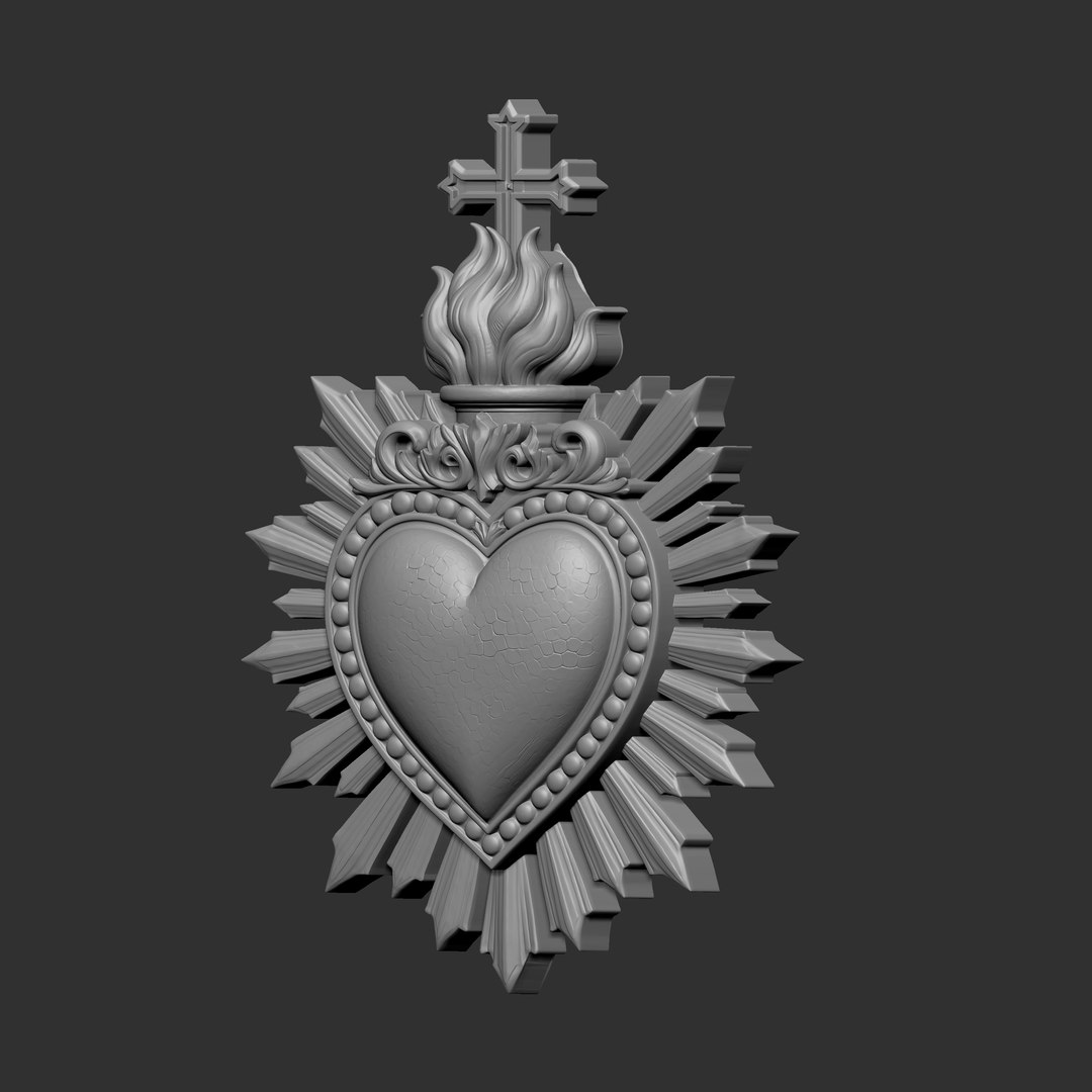 3D 3D sculpture depicts the Sacred Heart of Jesus model https://p.turbosquid.com/ts-thumb/2S/Vz3PLU/8V/g6/jpg/1785662762/1920x1080/fit_q87/faffeb0c8485b64a5639efaed19aefe4a668ccac/g6.jpg
