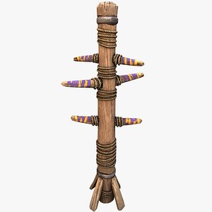 Medieval Punching Dummy Training Furniture