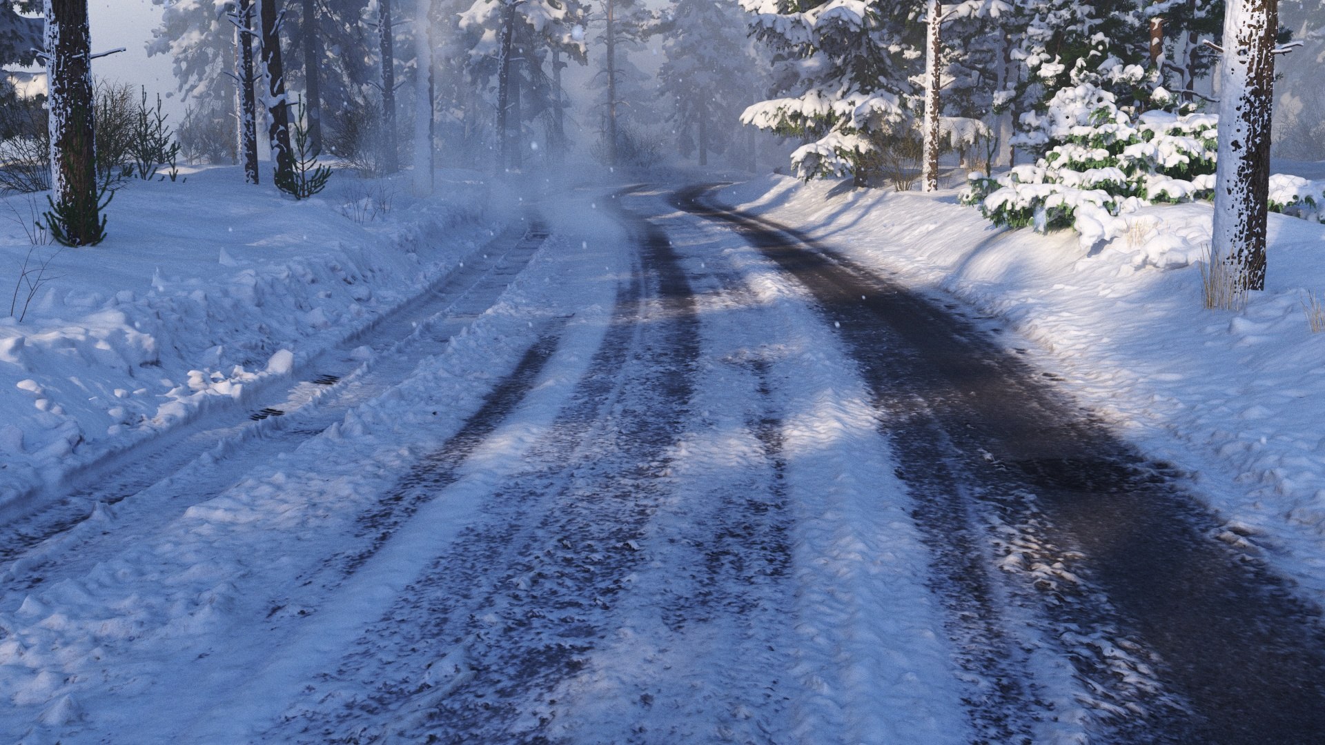 Snow Road 11 3D - TurboSquid 1773163