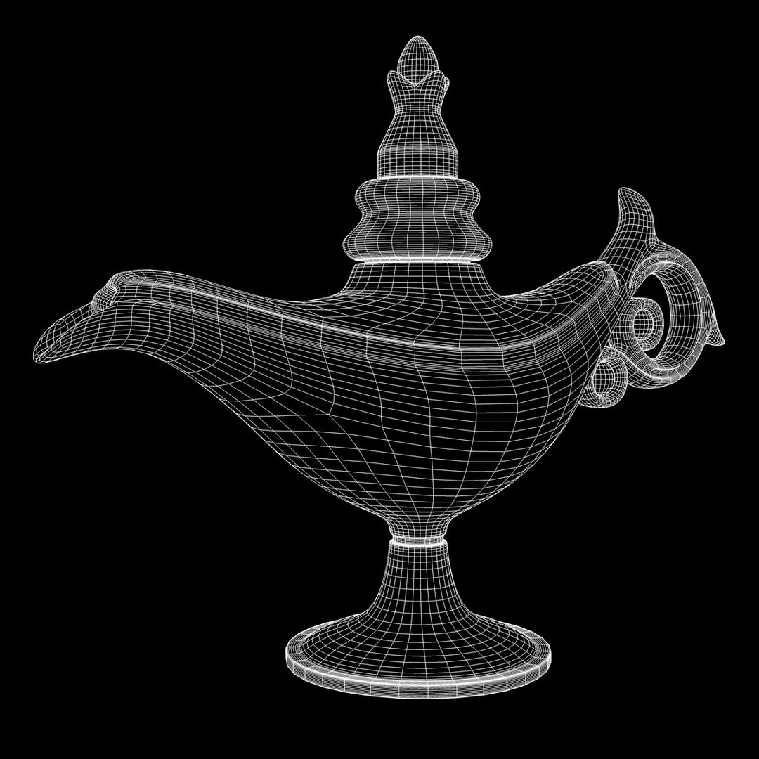 Genie Aladdin Open, black and white aladdin genie, marine Mammal