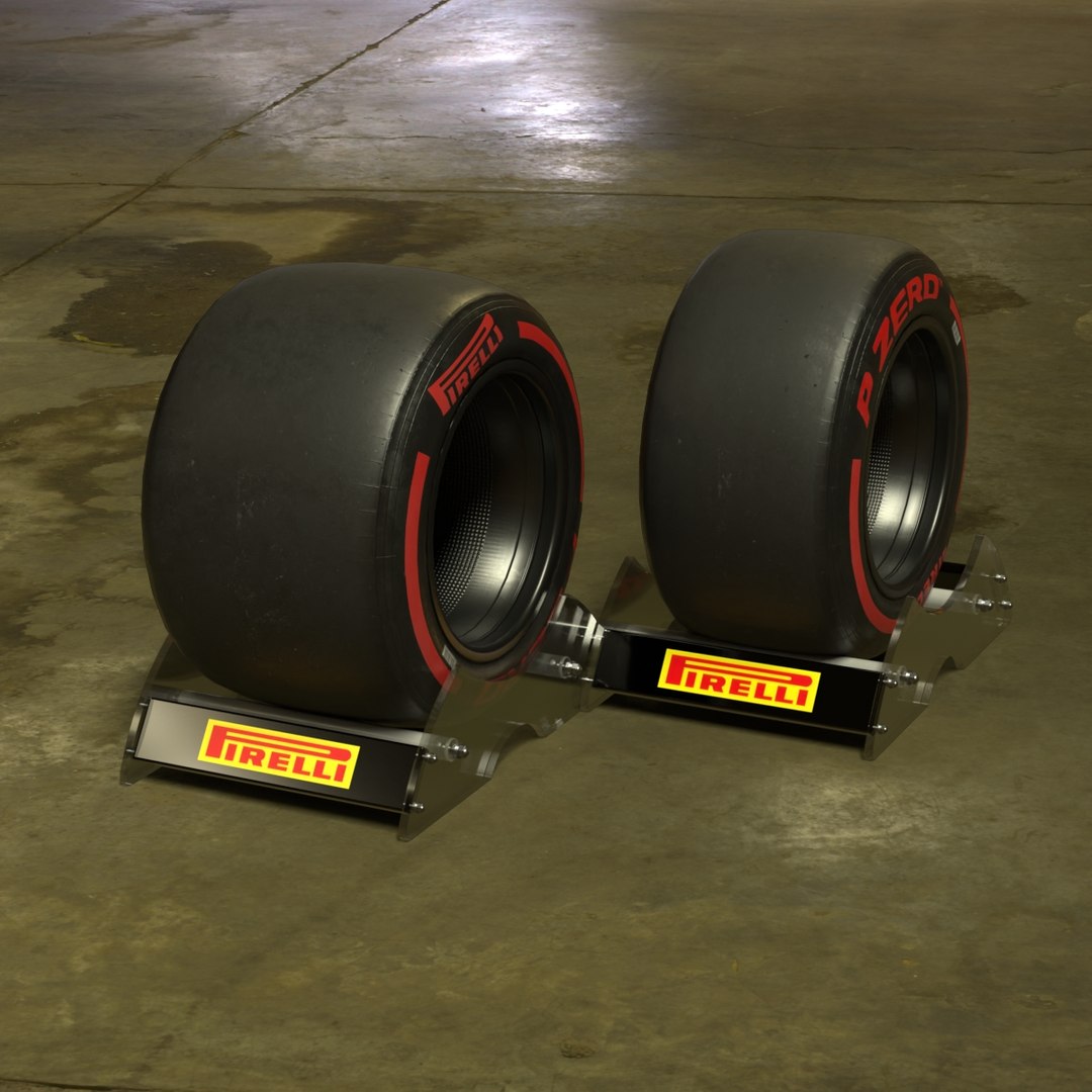 3D F1 2024 Wheels Pack - TurboSquid 2291360