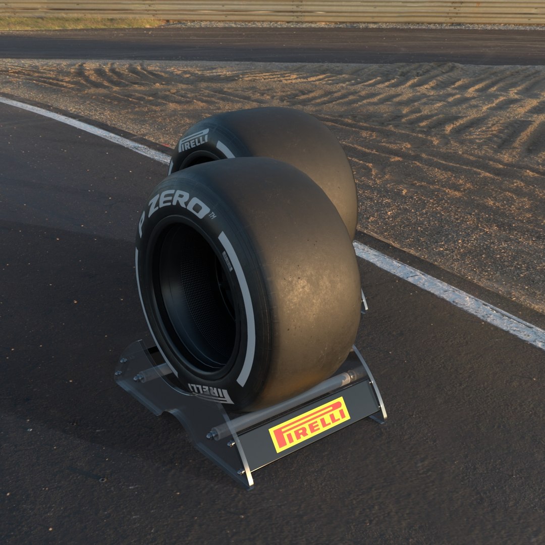 3D F1 2024 Wheels Pack - TurboSquid 2291360