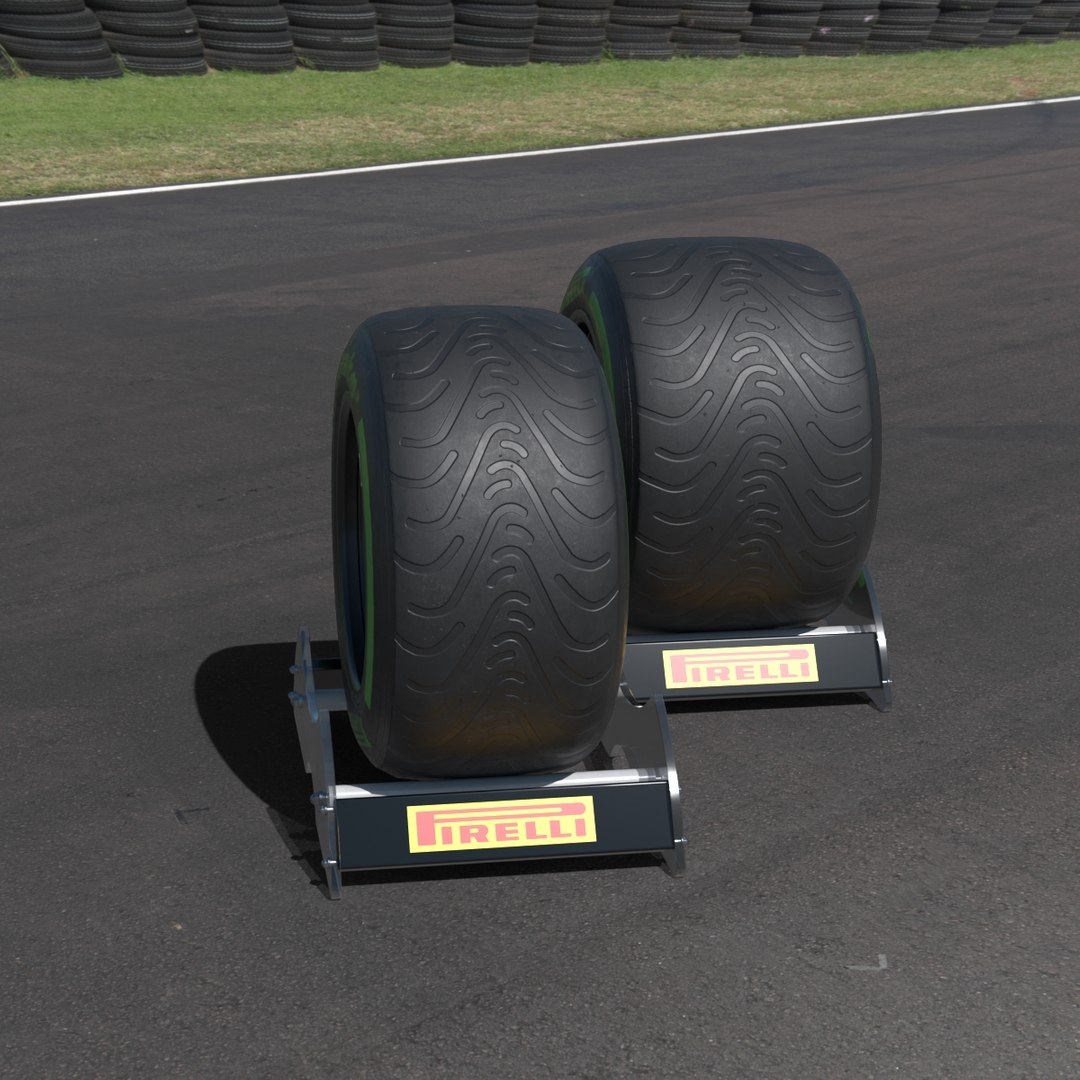 3D F1 2024 Wheels Pack - TurboSquid 2291360