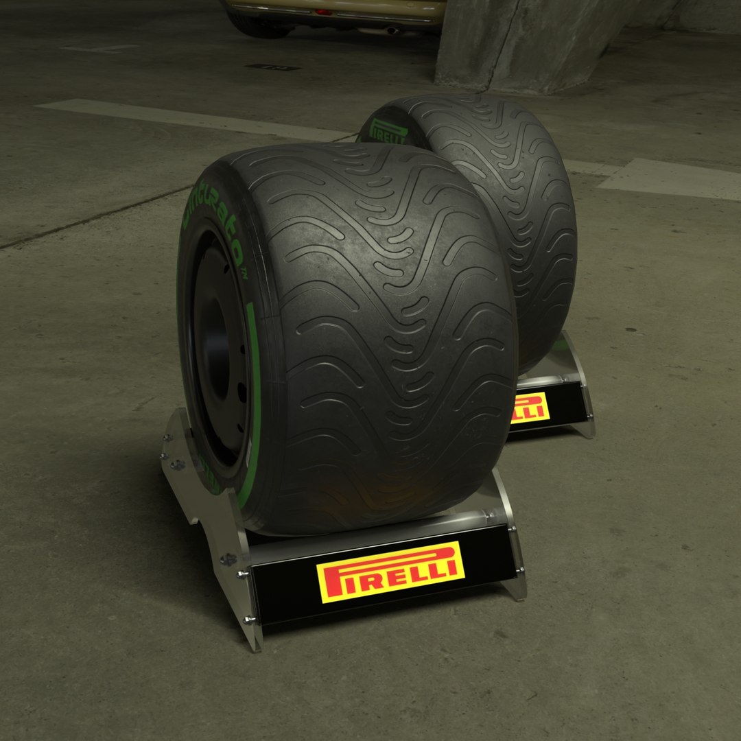3D F1 2024 Wheels Pack - TurboSquid 2291360