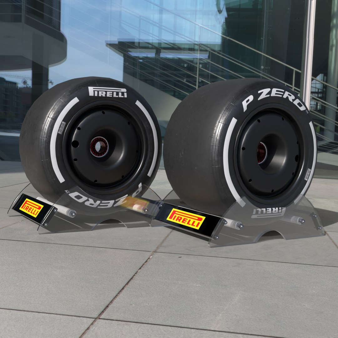 3D F1 2024 Wheels Pack - TurboSquid 2291360