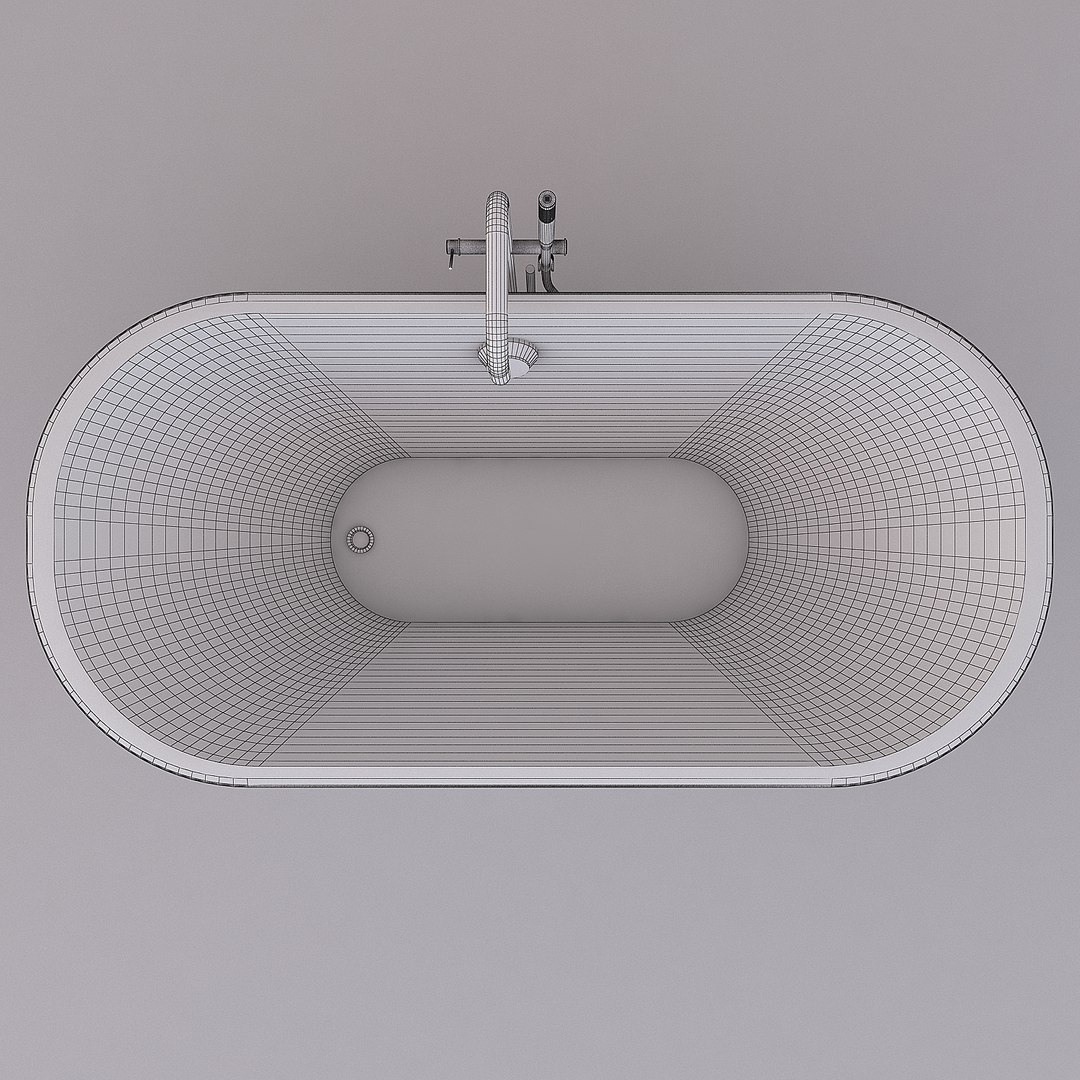 Bath Tub 3d Model