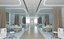 Paquete de interiores de salas de hospital modernas