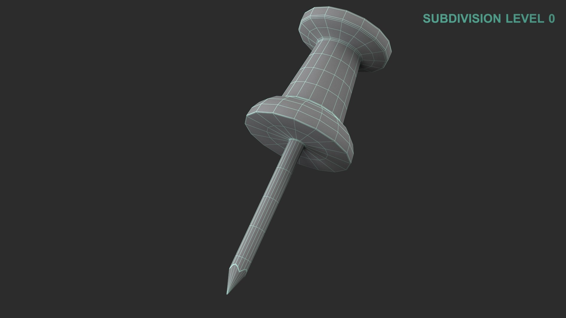 Push Pin 3D Model - TurboSquid 2117334