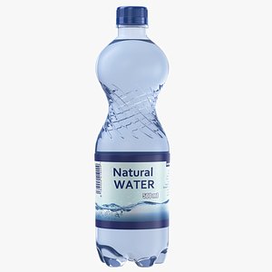 3D Detailed Water Bottle 02