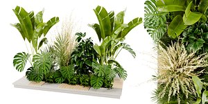 Collection plant vol 428 - blender model 3D model