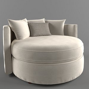 3d model jeanie chair 1