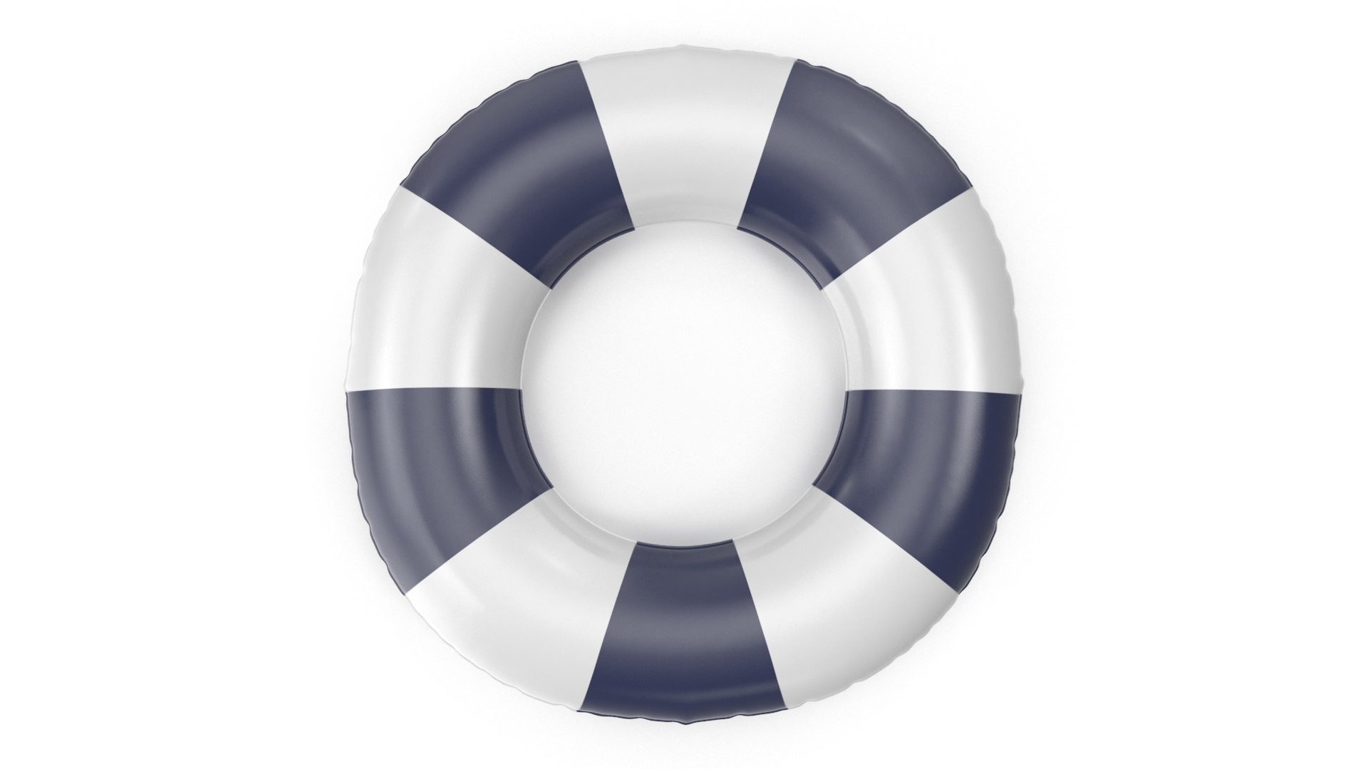 Pool Tubes with Dark Blue Striped Print 3D model - TurboSquid 1753650