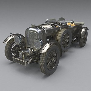 bentley 4 5 litre 3D model
