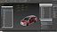 Honda Odyssey 2025 Modern Family Car Red Rigged