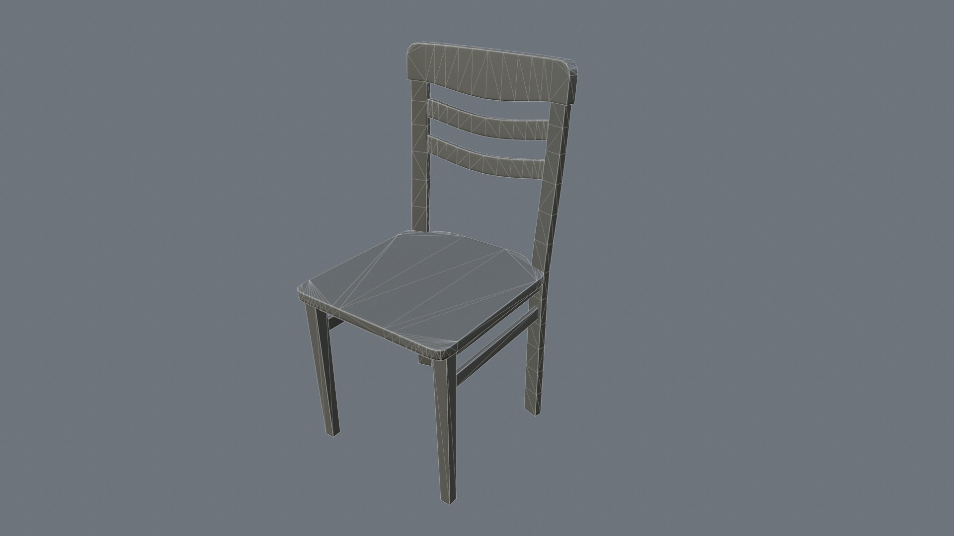 Ready kitchen chairs model - TurboSquid 1371724