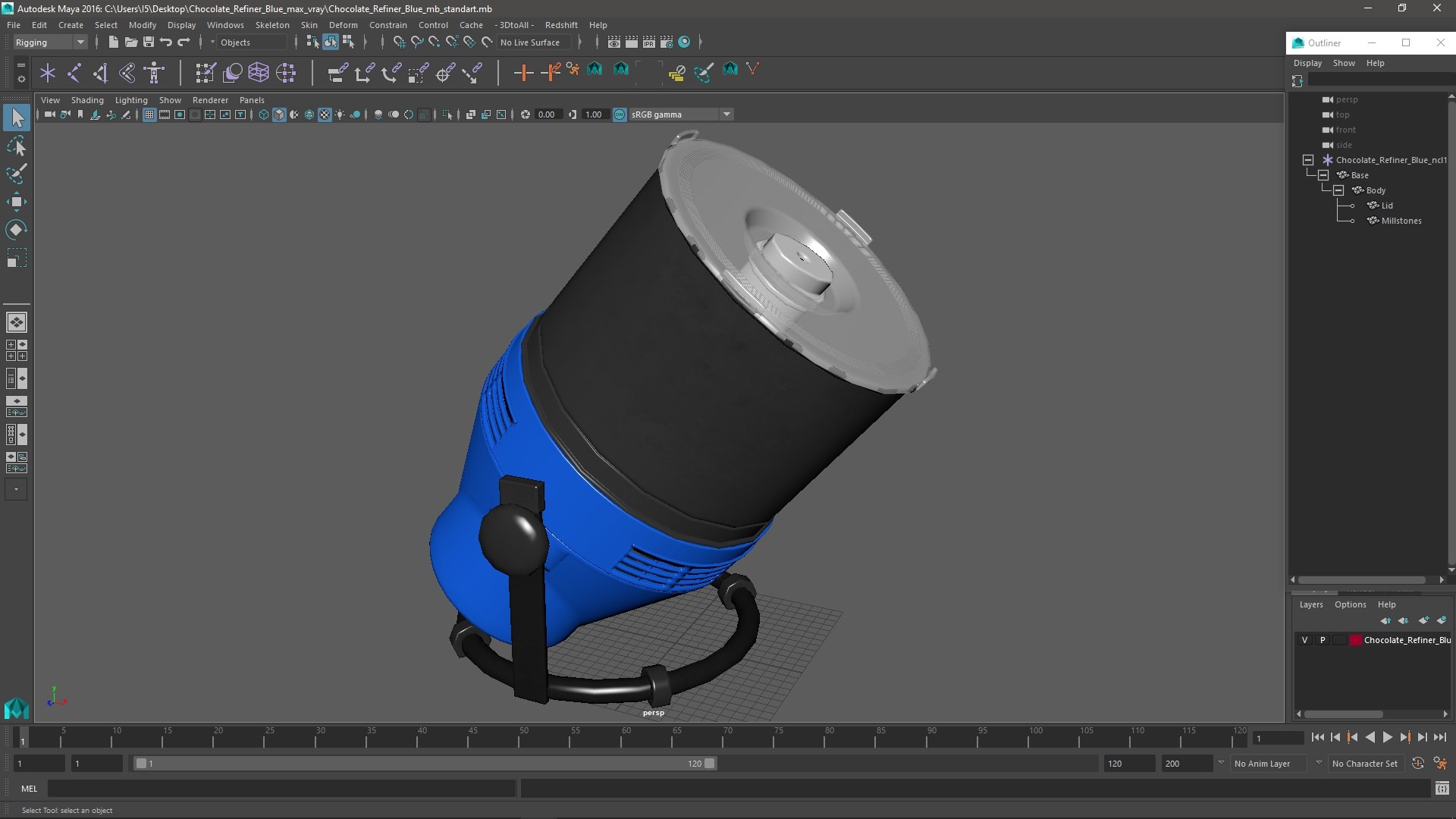 3D Chocolate Refiner Blue https://p.turbosquid.com/ts-thumb/2T/4XbzQV/Yg/chocolaterefinerblue3dsmodel020/jpg/1714530951/1920x1080/fit_q87/776e0c6e6dc242827e242226d71935f3d6d36cf1/chocolaterefinerblue3dsmodel020.jpg