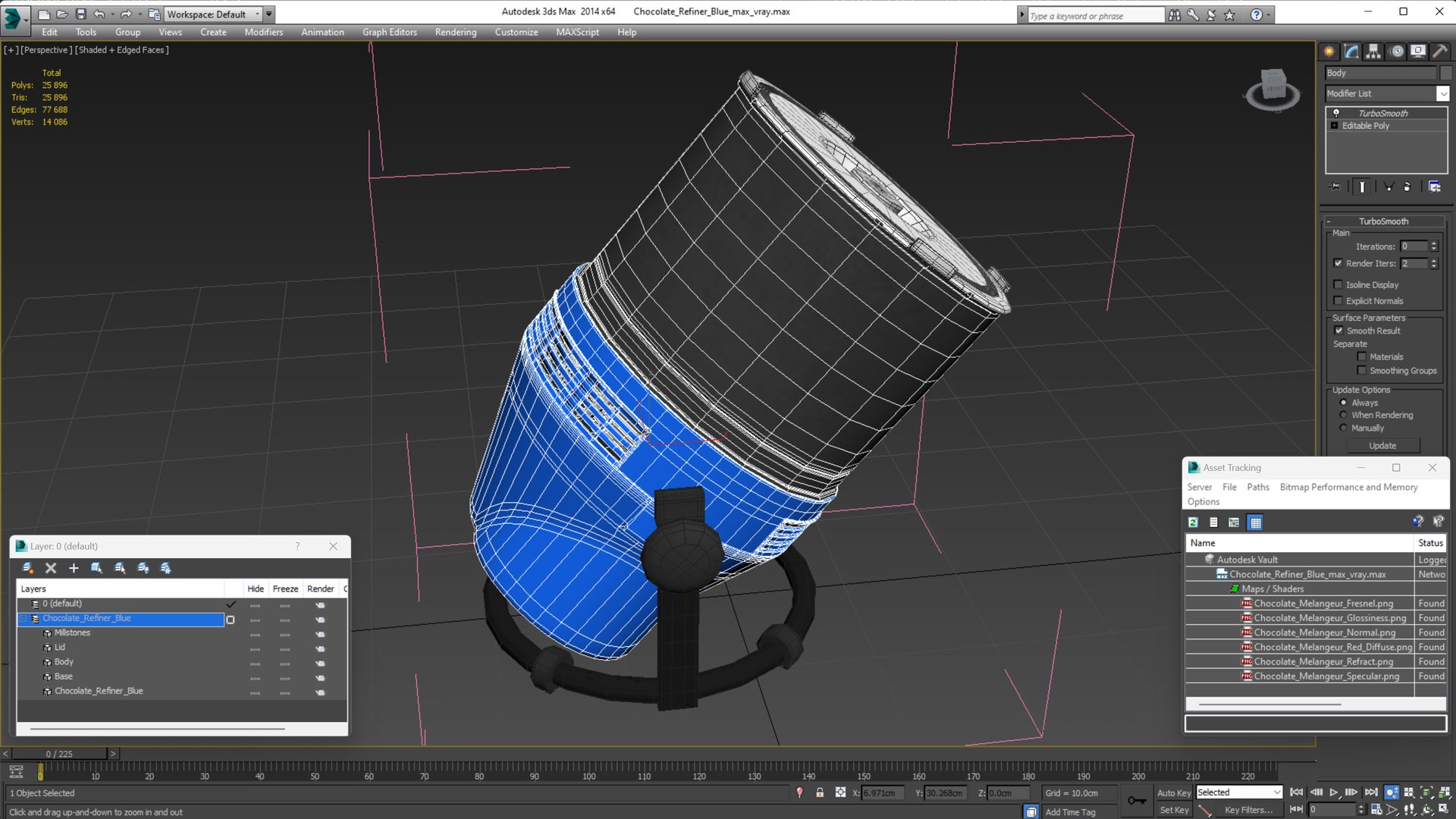 3D Chocolate Refiner Blue https://p.turbosquid.com/ts-thumb/2T/4XbzQV/bW/chocolaterefinerblue3dsmodel016/jpg/1714530939/1920x1080/fit_q87/2d677ff10010e38aa7d23d4cbafa58cada2b4bfe/chocolaterefinerblue3dsmodel016.jpg