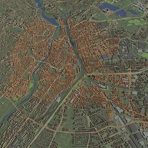 3D Germany - city and urban model