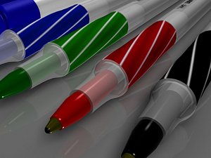 3d bic pens