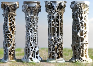 Classical Pillar Pack 3D model