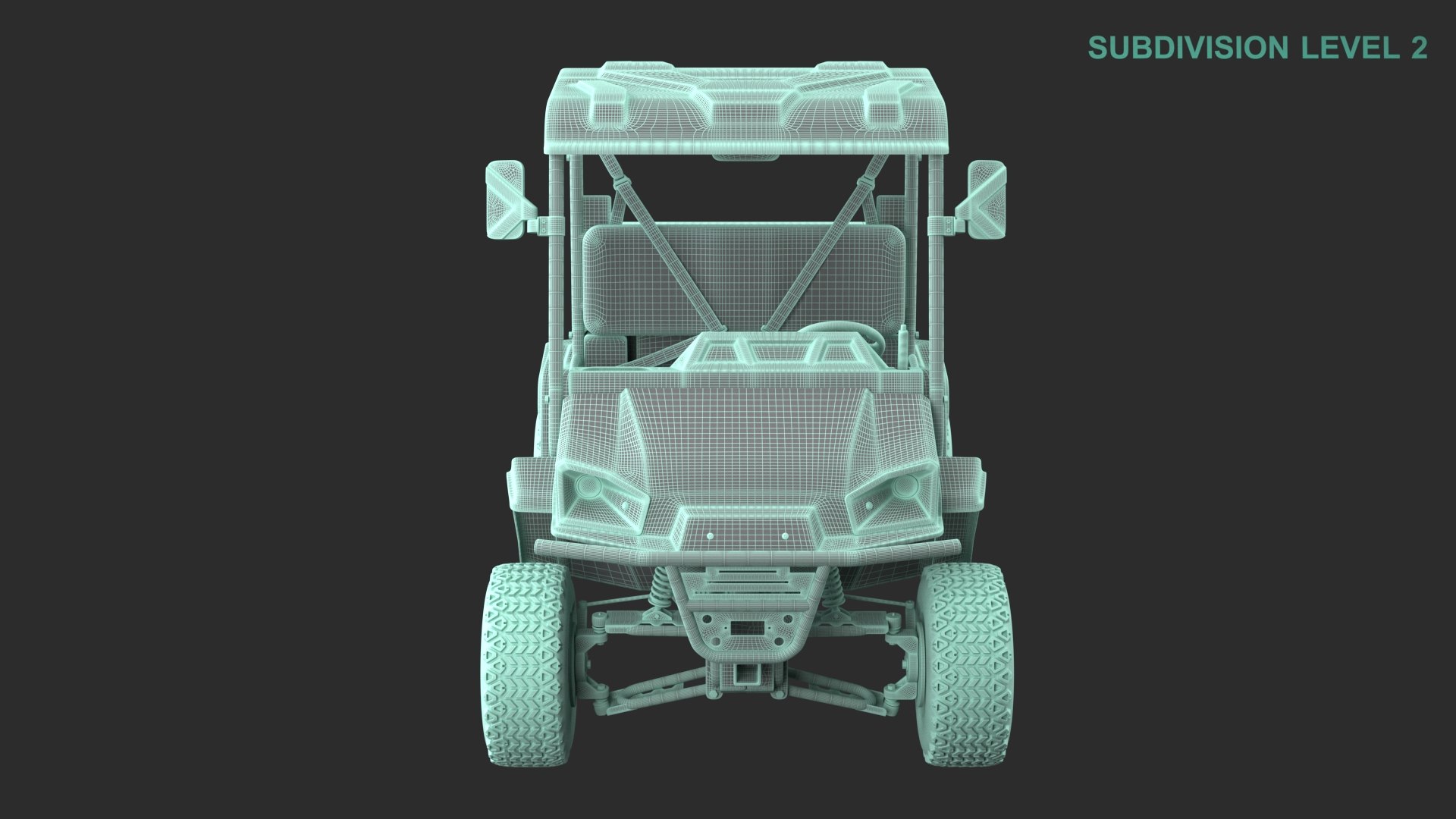 3D Electric UTV Model - TurboSquid 1895135