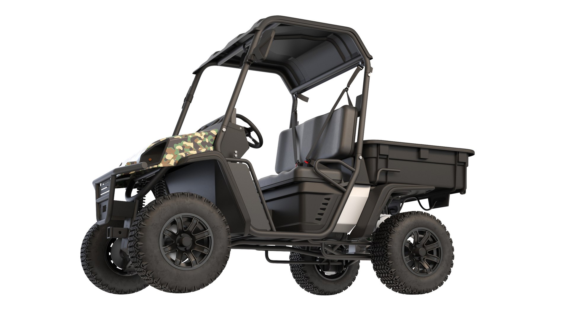 3D Electric UTV Model - TurboSquid 1895135
