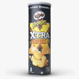 Pringles Chips 4 Cheesy Nacho