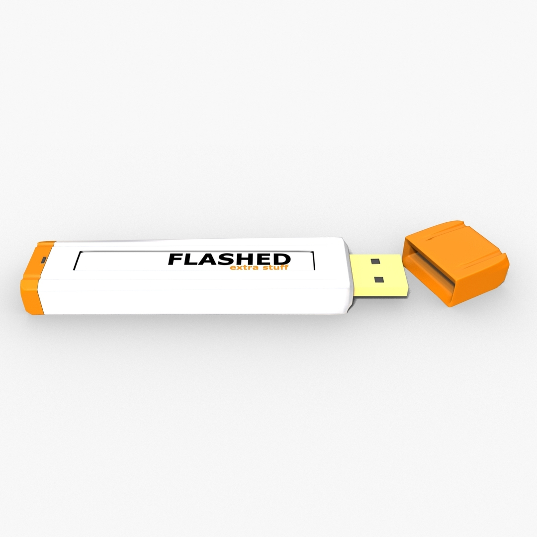Flash Drive 3d Max