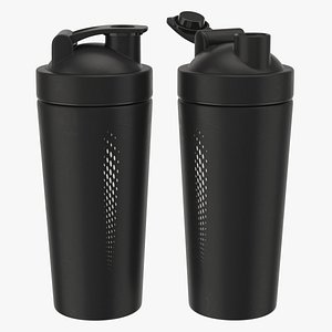 Matte Black Protein Shaker