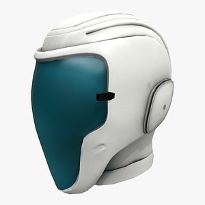 Sci-fi Research Space Helmet 3D model