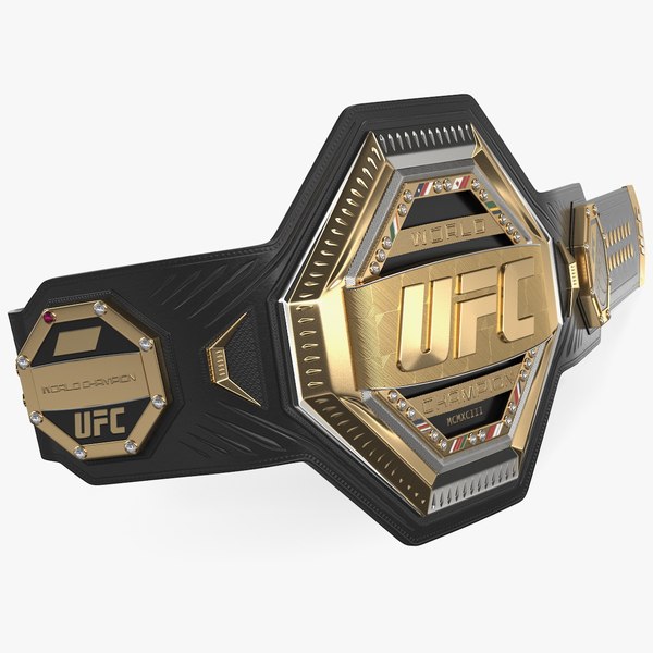 modèle 3D de Ceinture de champion UFC - TurboSquid 1475419