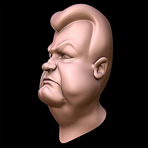 norton head 3d max