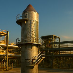 3D Gas Sweetening  Plant