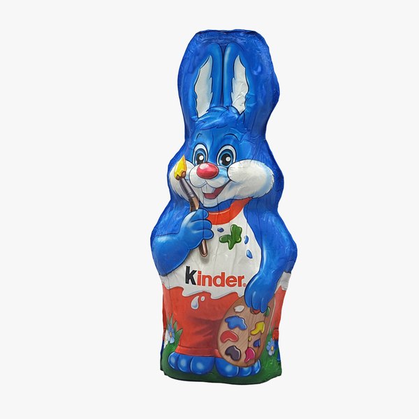 3D kinder chocolate bunny - TurboSquid 1398674